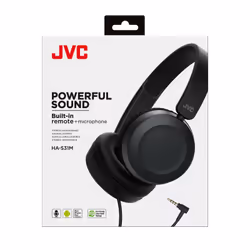 JVC Powerful Sound Wired On Ear Black - Additional view 6