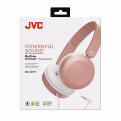 JVC Powerful Sound Wired On Ear Pink - Additional view 7