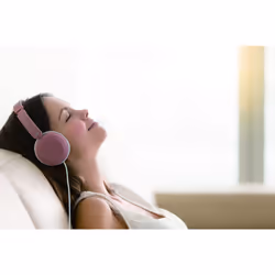 JVC Powerful Sound Wired On Ear Pink - Additional view 8