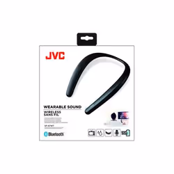 JVC SP-A7WT-B-U, Wireless, A2DP, AVRCP, HFP, HSP, 10 m, Black, IPX4, TV