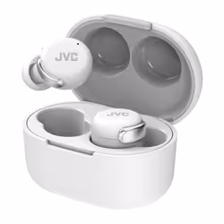 JVC Active Noise Cancelling TWS White, True Wireless Stereo (TWS), 20 - 20000 Hz, Calls/Music, 8.4 g, Headset, White