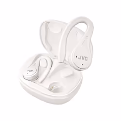 JVC Sports TWS White, True Wireless Stereo (TWS), 20 - 20000 Hz, Calls/Music, 6.8 g, Headset, White