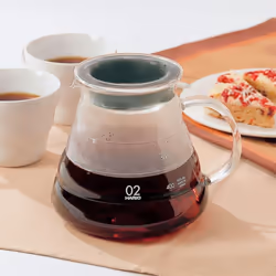 XGS-INT-02TB Coffee Pot, Glass, 600 milliliters