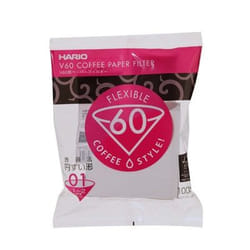 Hario V60 100 pc(s) White Cone Disposable coffee filter