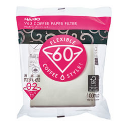 Hario VCF-02-100W coffee filter 100 pc(s) White Cup Disposable coffee filter