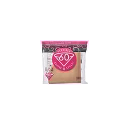 Hario VCF-02-100M, Natural, Paper Coffee Filters for V60 Dripper, Compatible with Size 02, 100 Pack