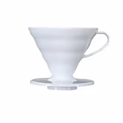 Hario VD-02W, Dripper, Jar, White, 4 cups, 1 pc(s), 137 mm