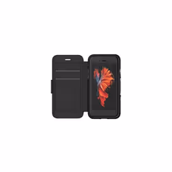 Gear4 Oxford Folio Case [ For Apple iPhone 6/6s/7/8 & SE 2020 ] Wallet Flip Cover Protected by D3OÂ® - Black