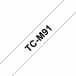 Brother 9mm Labelling Tape, 1 pc(s), TC, Black on transparent, Japan, Brother PT2000, PT3000, PT500, PT5000, PT8E, 9 mm