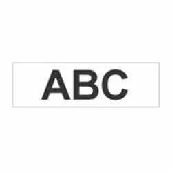 Brother Gloss Non-Laminated Labelling Tape - 12mm, Black/White, TZ, Japan, 8 m, 91 mm, 18 mm, 181 mm
