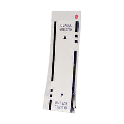 Brother ID2770 printer label White
