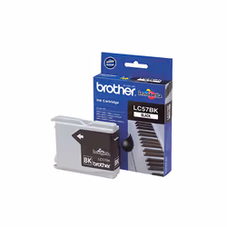 Brother LC-57BK, Black, Pigment-based ink, 1 pc(s)