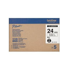 Brother HG151V5 printer label Black, Transparent HG