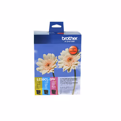 Brother LC39CL3PK, Cyan, Magenta, Yellow, 3 pc(s), 260 pages, Multi pack