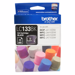Brother LC-133BK, Black, 1 pc(s), 550 pages, Single pack