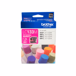 Brother LC133M, High (XL) Yield, Magenta, 1 pc(s), 550 pages, Single pack
