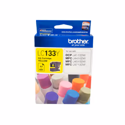 Brother LC133Y, High (XL) Yield, Yellow, 1 pc(s), 550 pages, Single pack