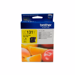 Brother LC-131Y, Yellow, 1 pc(s), 300 pages, Single pack