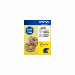 Brother LC233Y, Yellow, 1 pc(s), 550 pages, Single pack