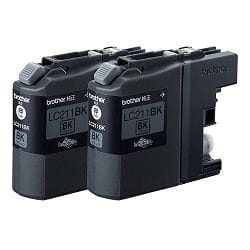 Brother LC211BK-2PK ink cartridge Original Black