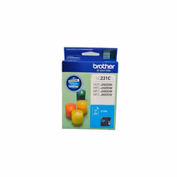 Brother LC231C, Cyan, 1 pc(s), 260 pages, Single pack