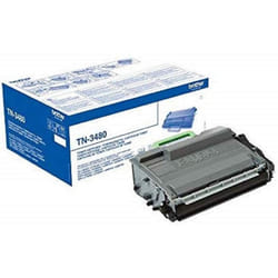 Brother TN-3480 Toner Cartridge, Black, Single Pack, High Yield, Includes 1 x Toner Cartridge, Brother Genuine Supplies