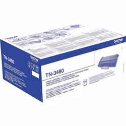 Brother TN-3480 Toner Cartridge, Black, Single Pack, High Yield, Includes 1 x Toner Cartridge, Brother Genuine Supplies