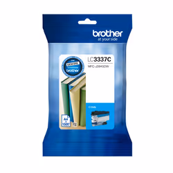 Brother LC3337C, High (XL) Yield, Cyan, 1 pc(s), 1500 pages, Single pack