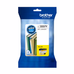 Brother LC3337Y, High (XL) Yield, Yellow, 1 pc(s), 1500 pages, Single pack