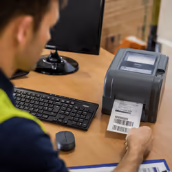 Brother TD-4420TN label printer Direct thermal / Thermal transfer 203 x 203 DPI 152 mm/sec Wired Ethernet LAN - Additional view 6