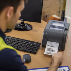Brother TD-4520TN label printer Direct thermal / Thermal transfer 300 x 300 DPI 127 mm/sec Wired Ethernet LAN - Additional view 6