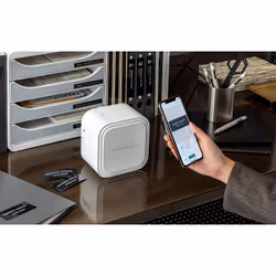Brother P-touch CUBE Pro (PT-P910BT) rechargeable label printer with Bluetooth - Additional view 5
