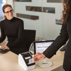 Brother QL-820NWBVMXX1 label printer Direct thermal Colour 300 x 600 DPI 176 mm/sec Wired & Wireless Ethernet LAN DK Wi-Fi Bluetooth - Additional view 4
