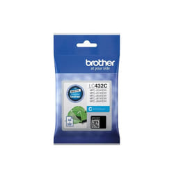 Brother LC-432 Cyan Ink Cartridge Toner LC432C