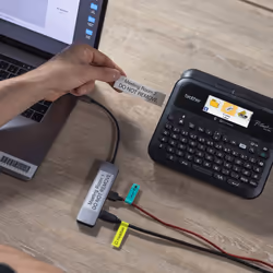 Brother PT-D610BTVP label printer Thermal transfer 180 x 360 DPI 30 mm/sec Wired & Wireless TZe Bluetooth - Additional view 5