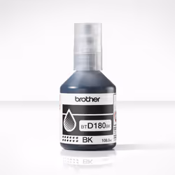 Brother BTD180BK Black Genuine Ink Bottle