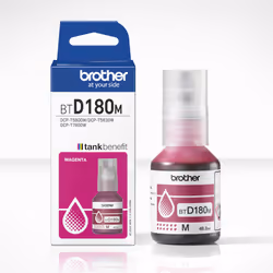 Brother BTD180M Magenta Genuine Ink Bottle