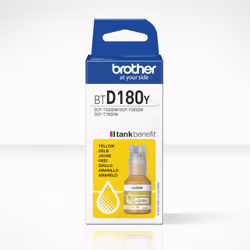 Brother BTD180Y Yellow Genuine Ink Bottle