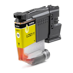 Brother LC521Y Genuine Ink Cartridge - Yellow