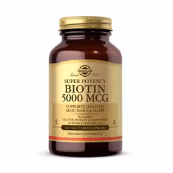 Solgar Biotin 5000 Î¼g Vegetable Capsules - Pack of 100