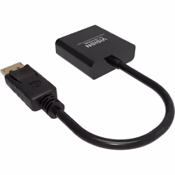 Vision TC-DPVGA/BL video cable adapter DisplayPort VGA (D-Sub) Black - Additional view 5