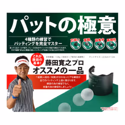 Tabata GV-0138 golf training aid Putting mat Black, Green