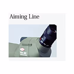 Kowa TSN-60 60mm Monocular Lightweight Spotting Scope without Eyepiece - Angled