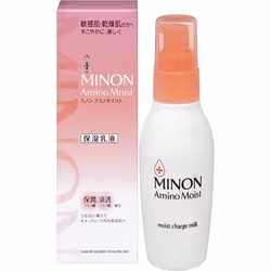 Daiichi Sankyo MINON Amino Moist Moist Charge Milk 100g, Day cream, Women, Dry skin, Face, Moisturizing, Smoothing, 100 g