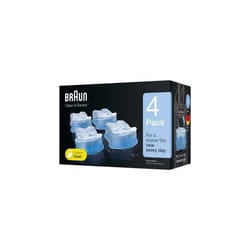Braun 4 pack Cleaning cartridge