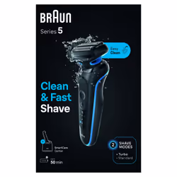 Braun Series 5 52-B7000cc Foil shaver Trimmer Black - Additional view 5