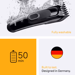 Braun HC5510 hair trimmers/clipper Black 9 Nickel-Metal Hydride (NiMH) - Additional view 6