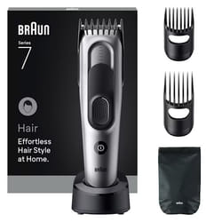 Braun HC7590 hair trimmers/clipper Black, Silver 17 Nickel-Metal Hydride (NiMH)