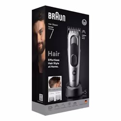 Braun HC7590 hair trimmers/clipper Black, Silver 17 Nickel-Metal Hydride (NiMH)