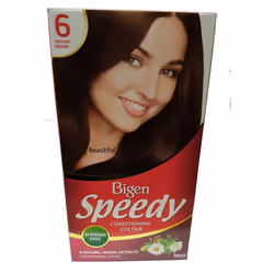 Bigen Women's Speedy Colour Medium Brown #6